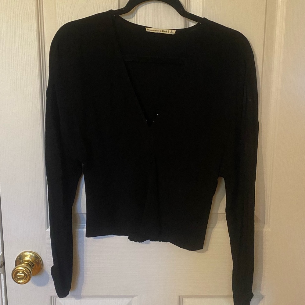 Abercrombie Deep V Neck Blouse- Women’s Small